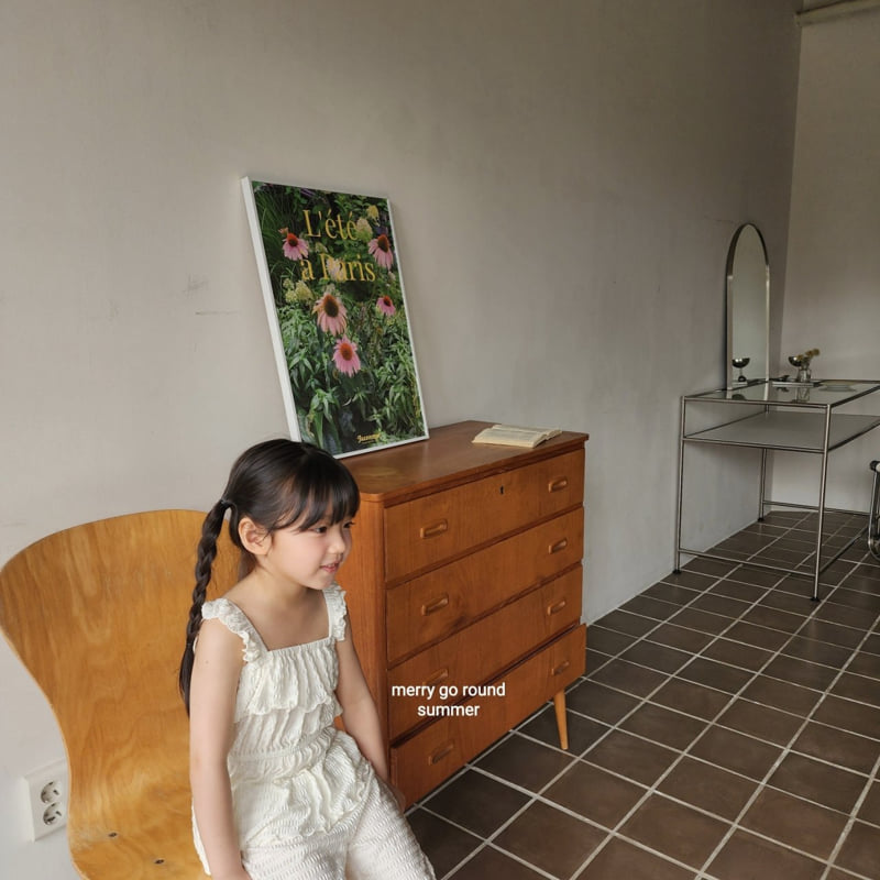 Merry Go Round - Korean Children Fashion - #discoveringself - Waffle Pleated Set - 9