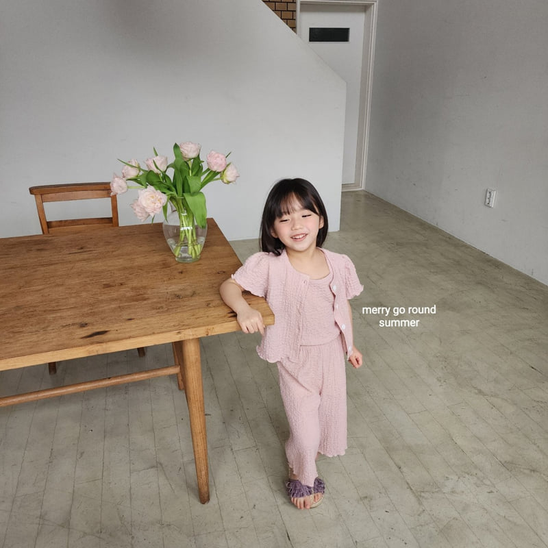 Merry Go Round - Korean Children Fashion - #fashionkids - Cardigan Set - 12
