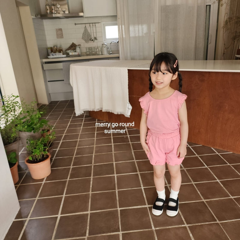 Merry Go Round - Korean Children Fashion - #fashionkids - Cotton Frill Set - 10