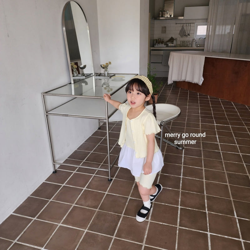 Merry Go Round - Korean Children Fashion - #fashionkids - Vanilla Set - 3