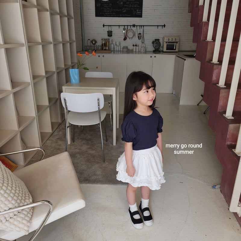 Merry Go Round - Korean Children Fashion - #fashionkids - Petite Skirt Shorts - 8