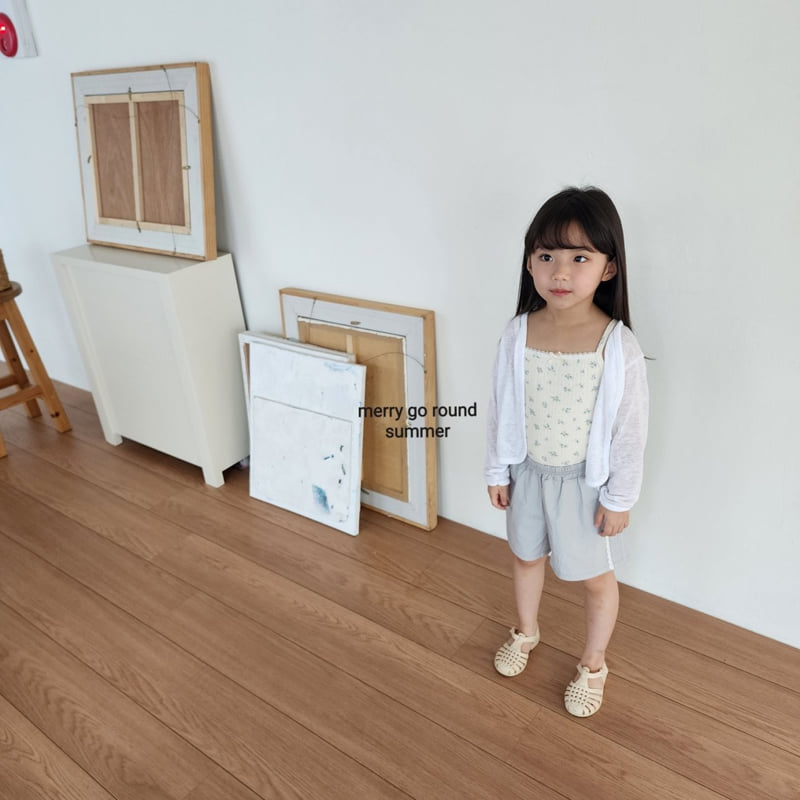 Merry Go Round - Korean Children Fashion - #fashionkids - Lace CN Shorts - 6