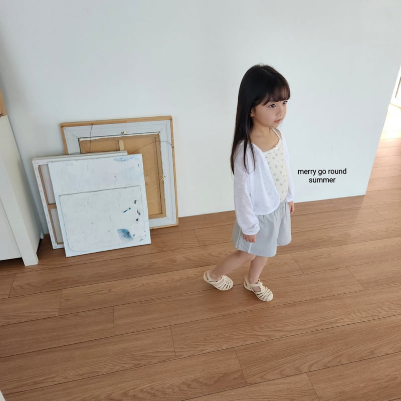 Merry Go Round - Korean Children Fashion - #kidsshorts - Lace CN Shorts - 7