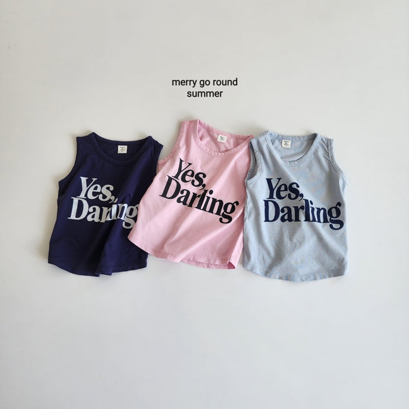 Merry Go Round - Korean Children Fashion - #kidsshorts - Darling Sleeveless