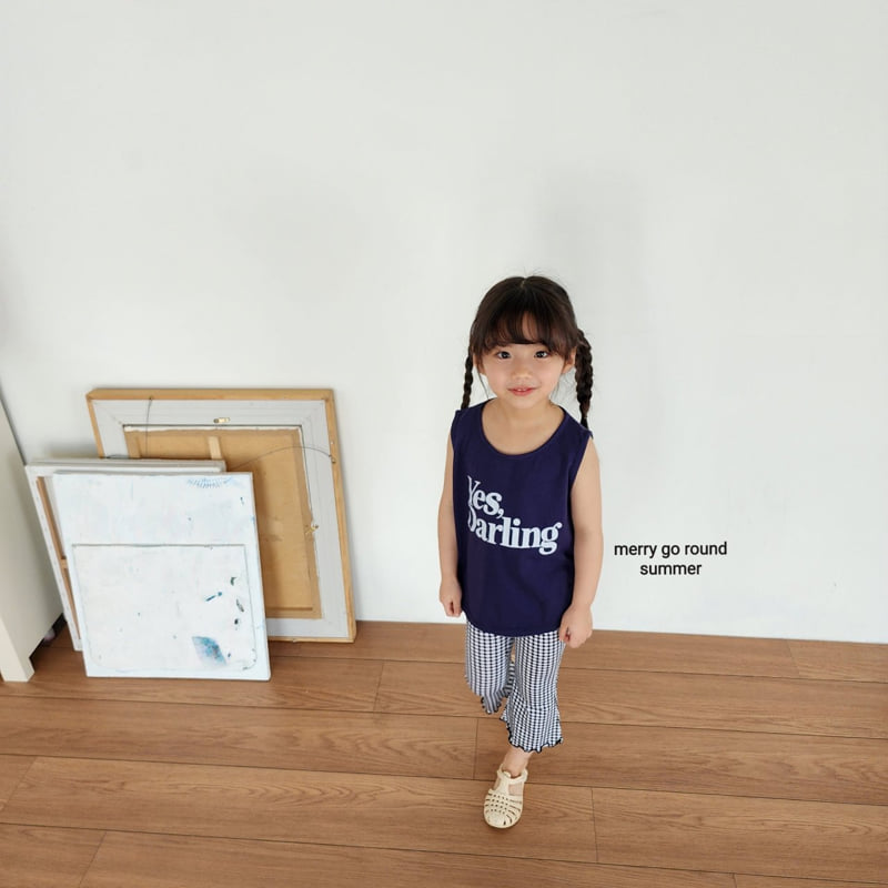 Merry Go Round - Korean Children Fashion - #kidsstore - Darling Sleeveless - 2