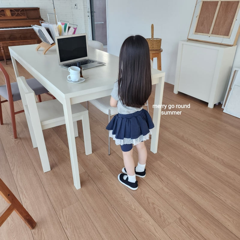 Merry Go Round - Korean Children Fashion - #kidzfashiontrend - Petite Skirt Shorts - 11