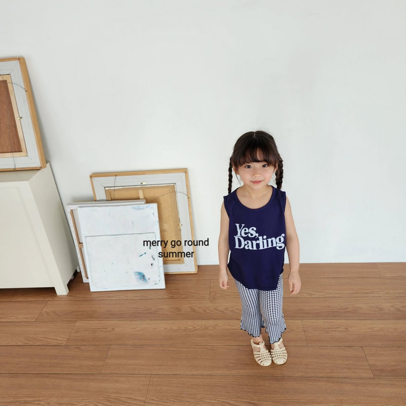 Merry Go Round - Korean Children Fashion - #kidzfashiontrend - Darling Sleeveless - 3