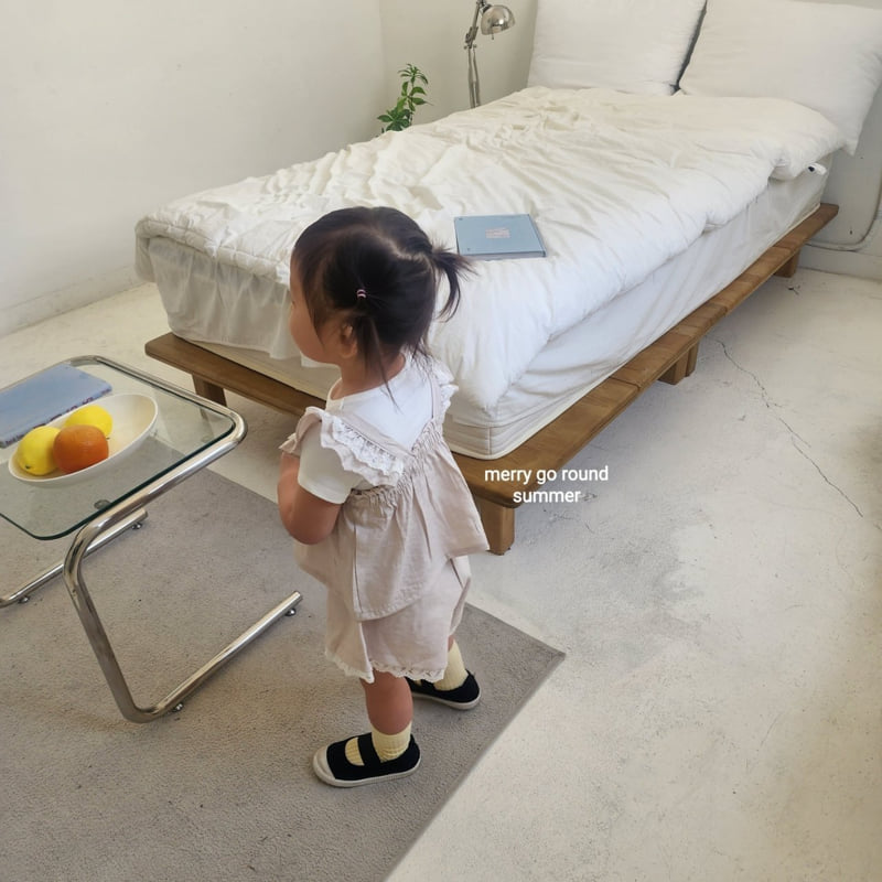 Merry Go Round - Korean Children Fashion - #littlefashionista - Cool Peach Set - 11