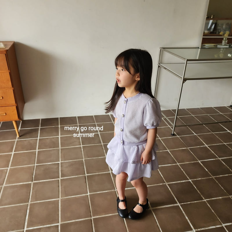 Merry Go Round - Korean Children Fashion - #littlefashionista - Coco Cardigan Set - 5