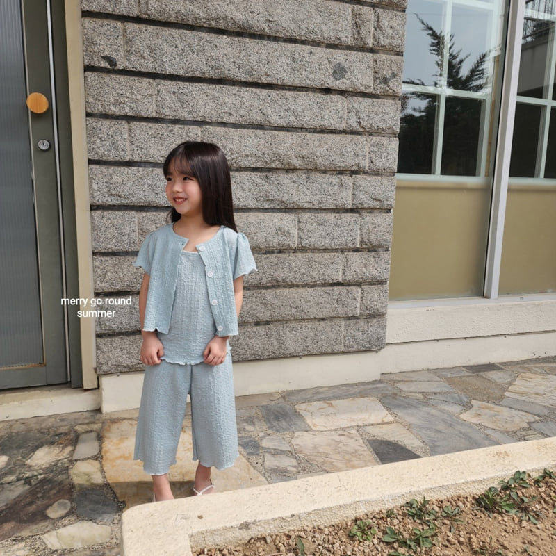 Merry Go Round - Korean Children Fashion - #littlefashionista - Cardigan Set - 3