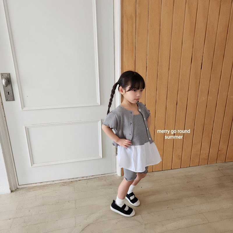 Merry Go Round - Korean Children Fashion - #littlefashionista - Vanilla Set - 8