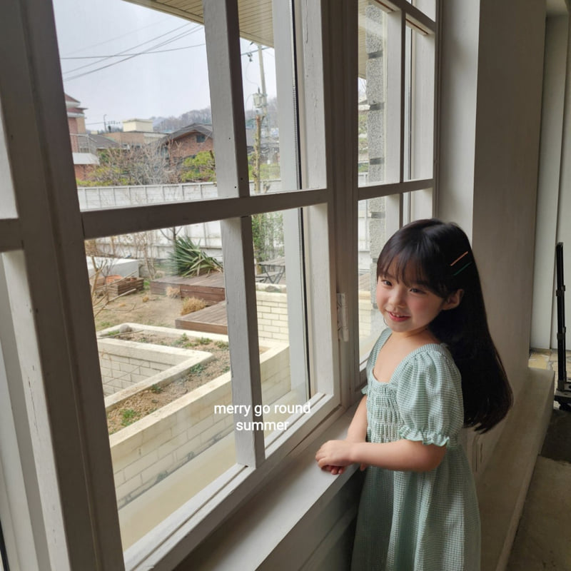 Merry Go Round - Korean Children Fashion - #littlefashionista - Puff Shirred One-piece - 9