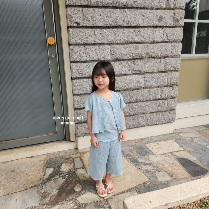 Merry Go Round - Korean Children Fashion - #littlefashionista - Cardigan Set - 4