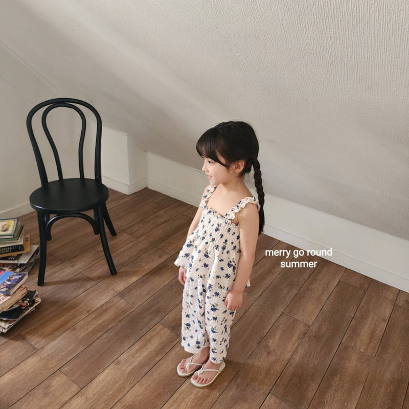 Merry Go Round - Korean Children Fashion - #magicofchildhood - Shirred Set - 10
