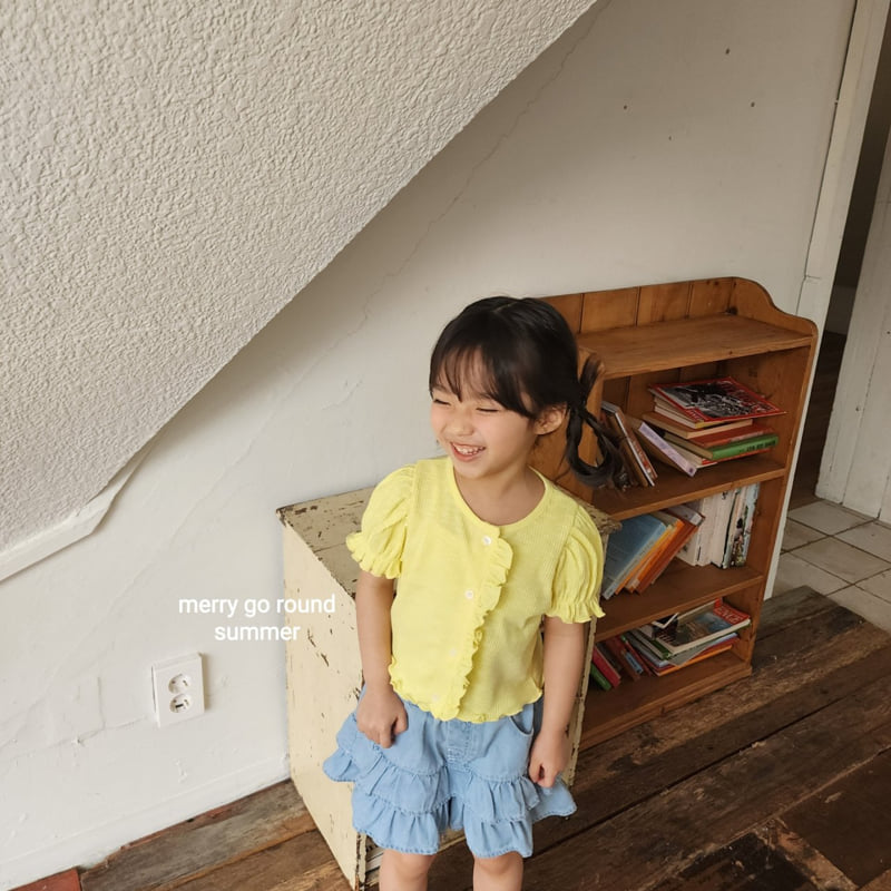 Merry Go Round - Korean Children Fashion - #magicofchildhood - Candy Cardigan Set - 5