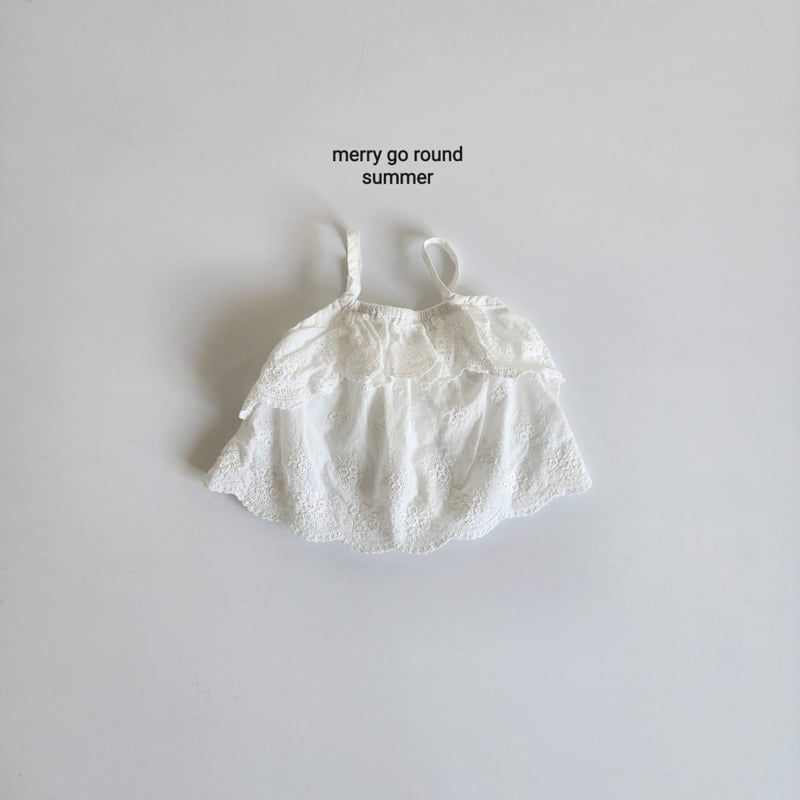 Merry Go Round - Korean Children Fashion - #magicofchildhood - Embroidered Bustier