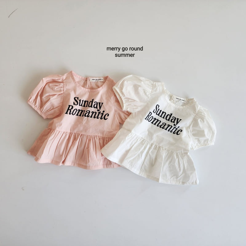 Merry Go Round - Korean Children Fashion - #minifashionista - Romantic Blouse - 10