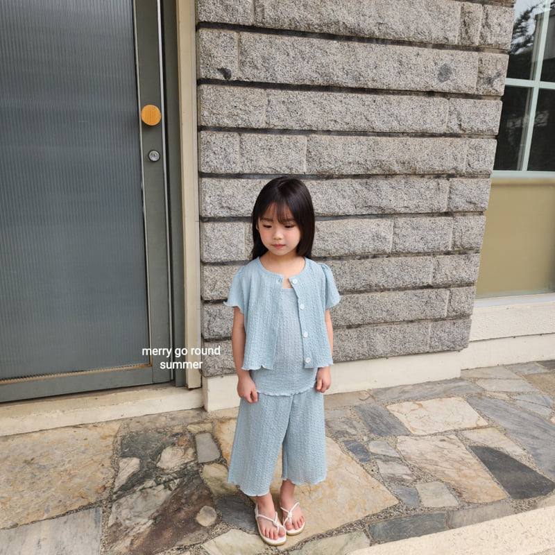 Merry Go Round - Korean Children Fashion - #minifashionista - Cardigan Set - 5