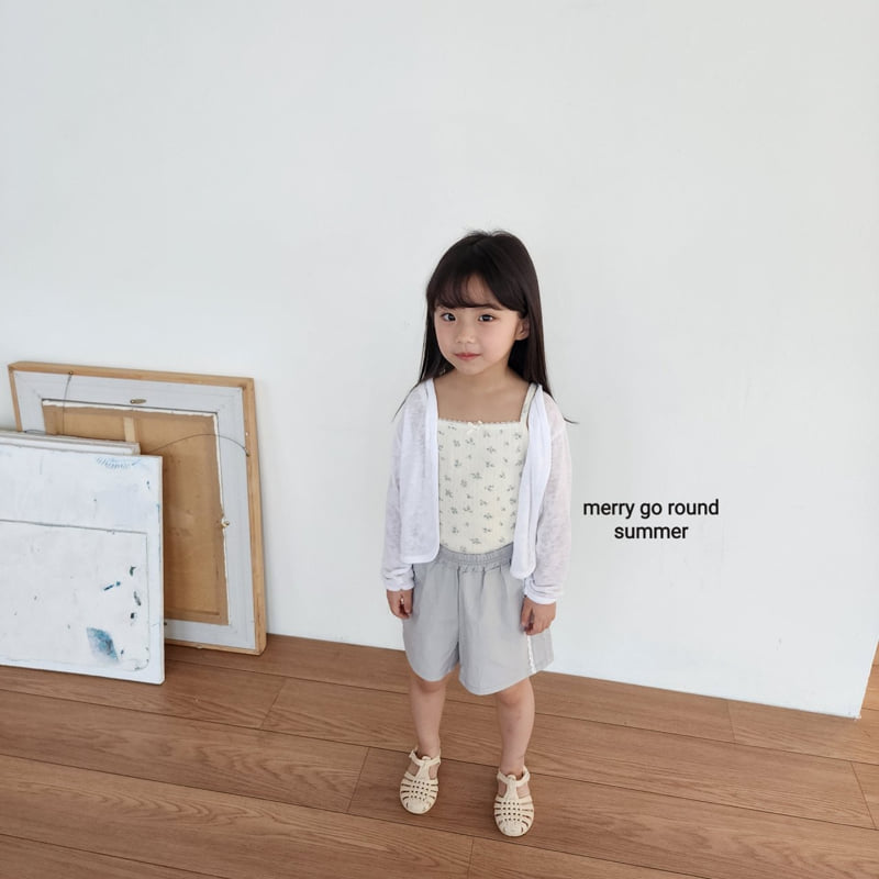 Merry Go Round - Korean Children Fashion - #magicofchildhood - Floral Sleeveless - 4