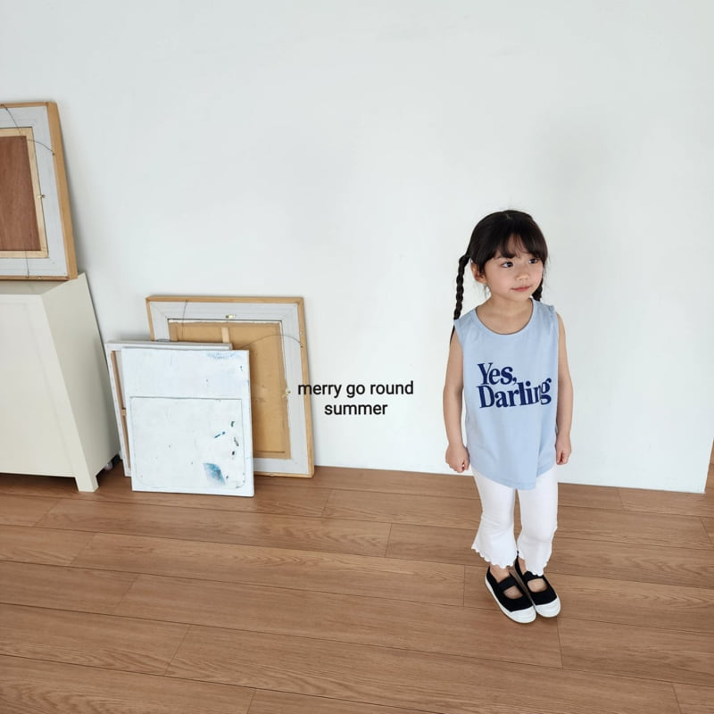 Merry Go Round - Korean Children Fashion - #minifashionista - Darling Sleeveless - 7