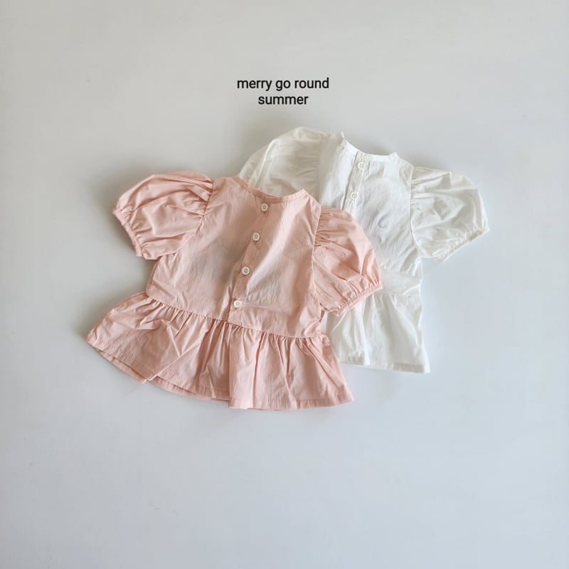 Merry Go Round - Korean Children Fashion - #prettylittlegirls - Romantic Blouse - 11