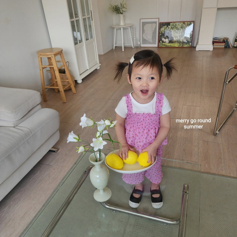 Merry Go Round - Korean Children Fashion - #prettylittlegirls - Shirred Set - 12