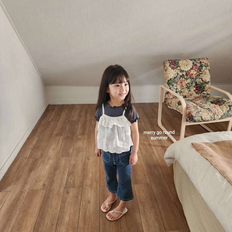 Merry Go Round - Korean Children Fashion - #stylishchildhood - Summer Wave Tee - 12