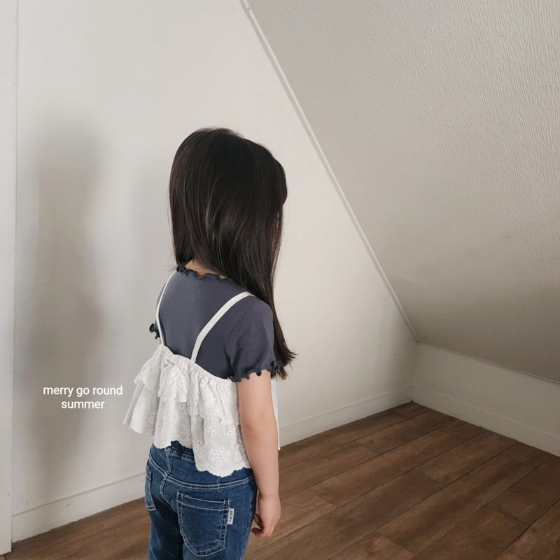 Merry Go Round - Korean Children Fashion - #toddlerclothing - Summer Wave Tee - 11