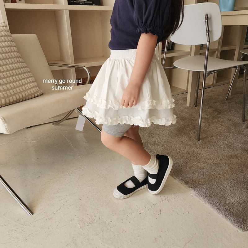 Merry Go Round - Korean Children Fashion - #toddlerclothing - Petite Skirt Shorts - 2