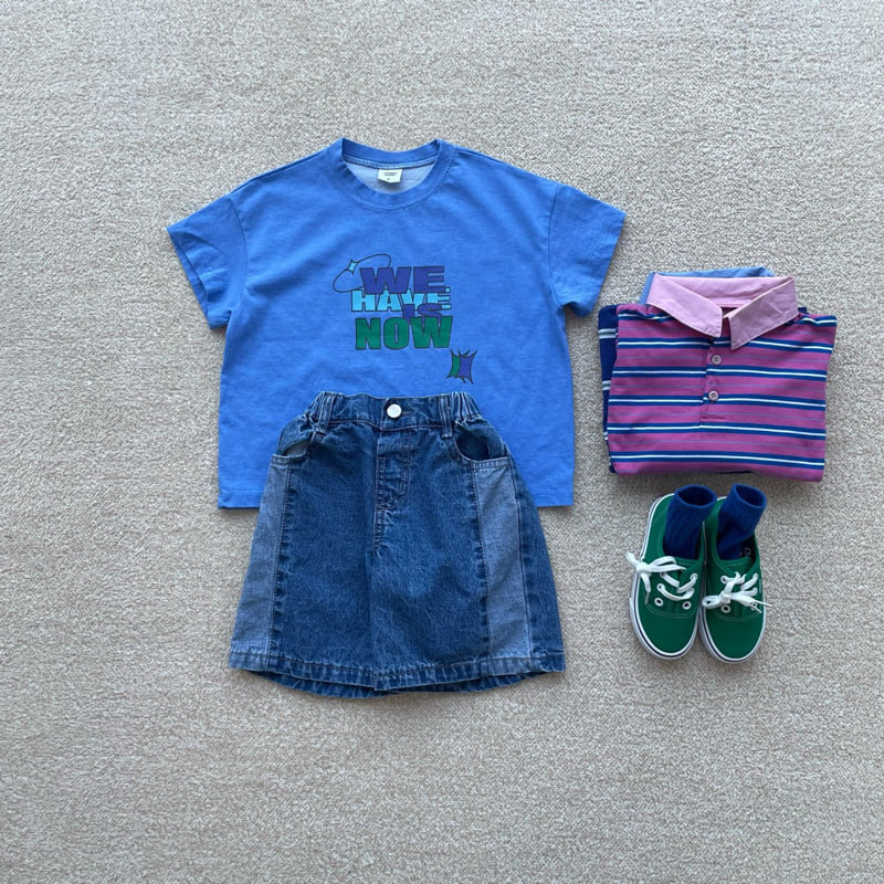 Middle Name - Korean Children Fashion - #Kfashion4kids - Cut Denim Pants - 6