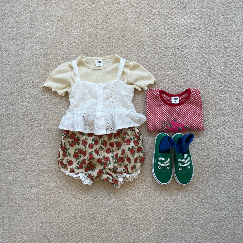 Middle Name - Korean Children Fashion - #childofig - Pumpkin Lace Pants - 10