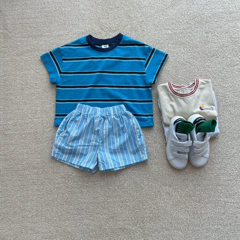 Middle Name - Korean Children Fashion - #childofig - Summer Striped Pants - 12