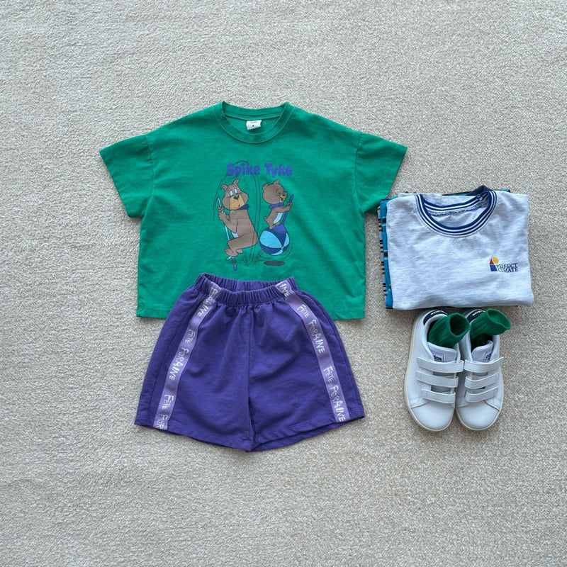 Middle Name - Korean Children Fashion - #designkidswear - Spike Short Sleeve Tee - 8