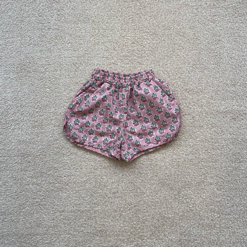Middle Name - Korean Children Fashion - #discoveringself - Vintage Flower Pants - 2