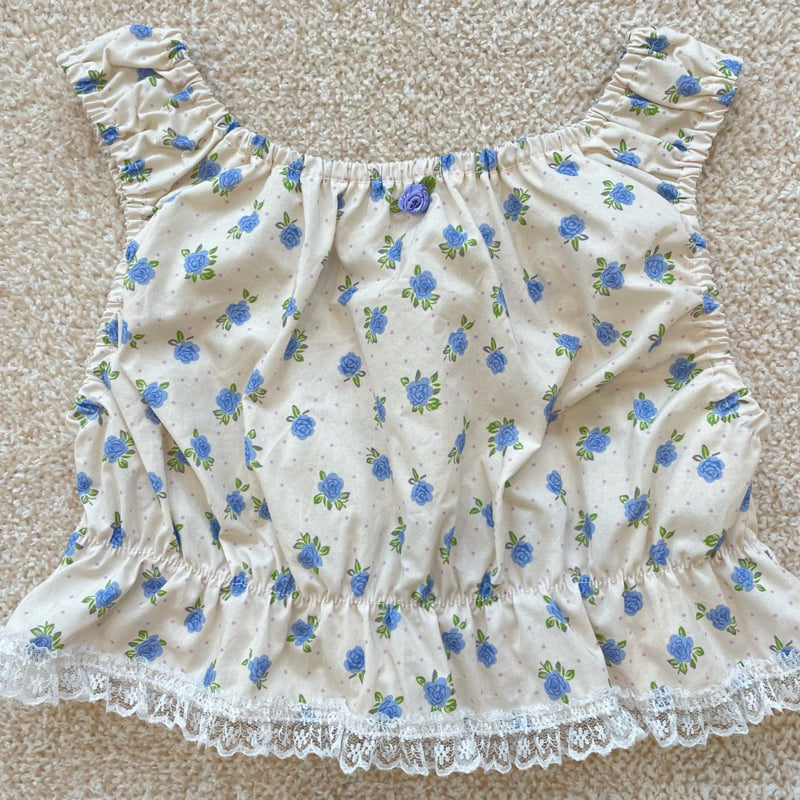 Middle Name - Korean Children Fashion - #discoveringself - Banding Sleeveless Blouse (Red Check) - 5