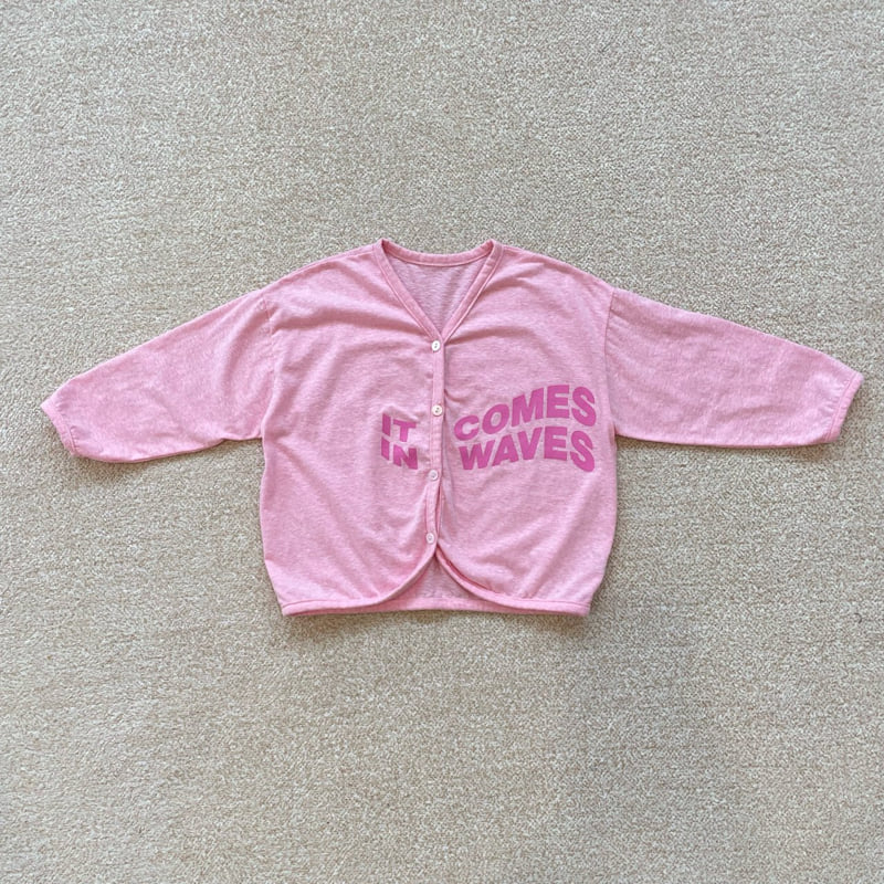 Middle Name - Korean Children Fashion - #kidsshorts - Summer Cardigan - 2