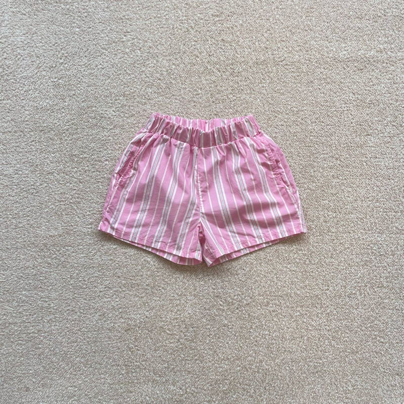 Middle Name - Korean Children Fashion - #kidsstore - Summer Striped Pants - 2
