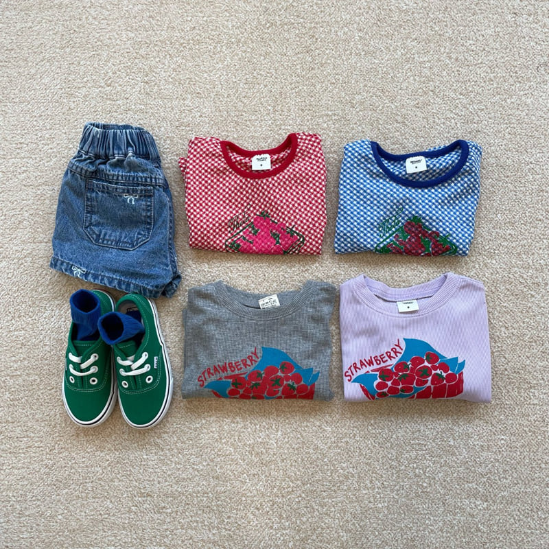 Middle Name - Korean Children Fashion - #kidzfashiontrend - Vintage Check Tee - 12