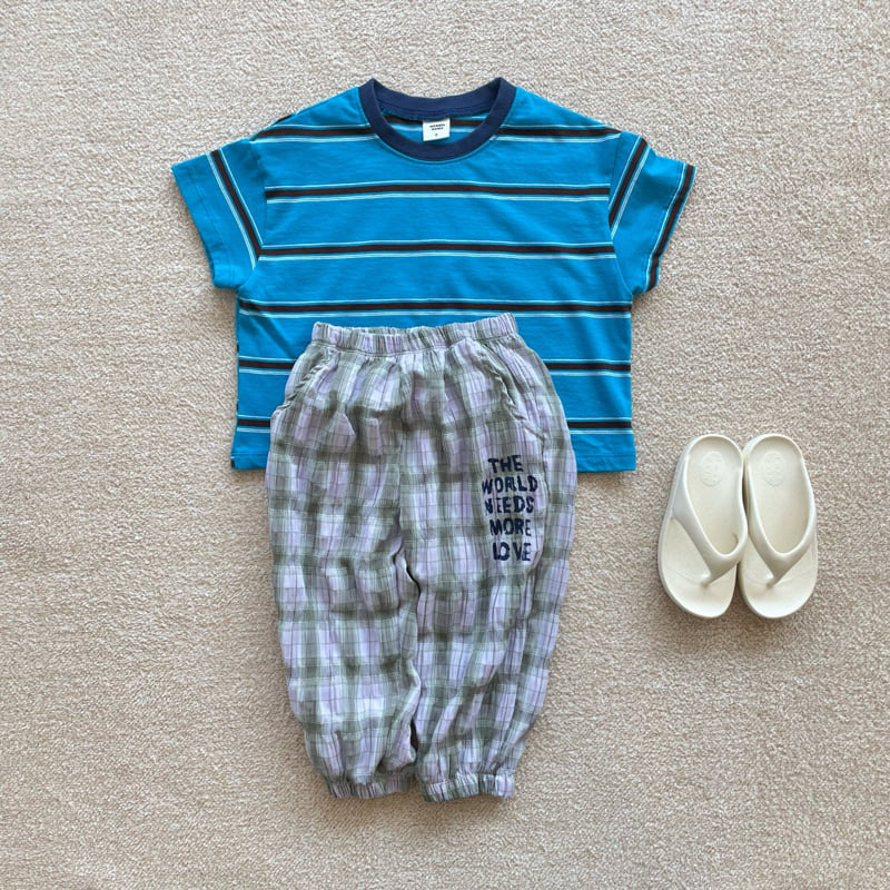 Middle Name - Korean Children Fashion - #kidzfashiontrend - Summer Jogger Pants - 11