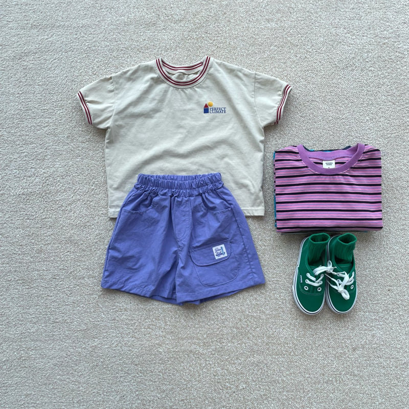 Middle Name - Korean Children Fashion - #kidzfashiontrend - Surfer Pocket Pants - 8