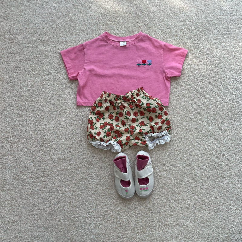 Middle Name - Korean Children Fashion - #littlefashionista - Pumpkin Lace Pants - 5