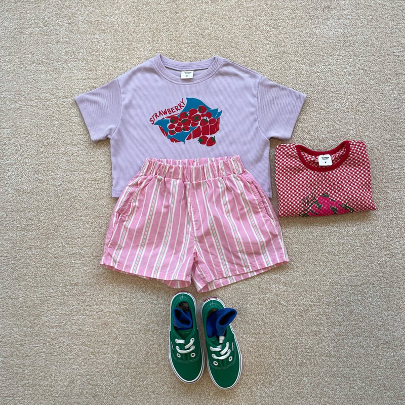Middle Name - Korean Children Fashion - #littlefashionista - Summer Striped Pants - 5