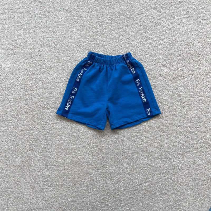 Middle Name - Korean Children Fashion - #todddlerfashion - Pigment Tape Shorts - 3