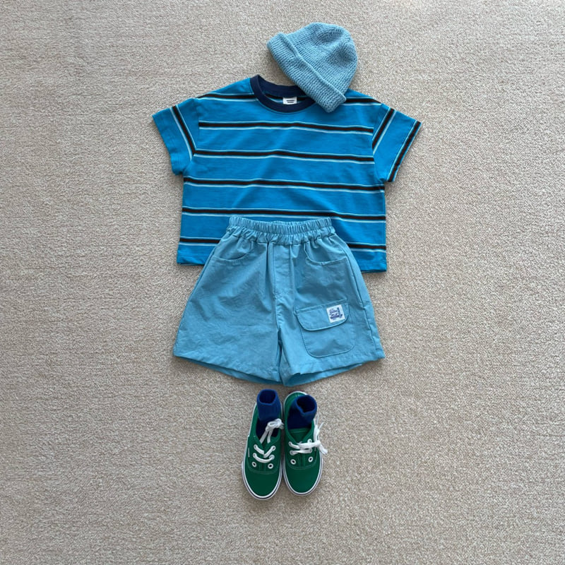 Middle Name - Korean Children Fashion - #toddlerclothing - Crayon Stripe Tee - 5