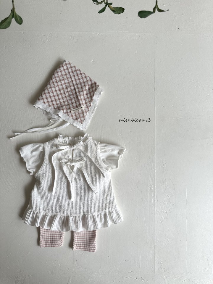 Mienbloom B - Korean Baby Fashion - #babyboutique - Bebe Point Mini One-piece - 12