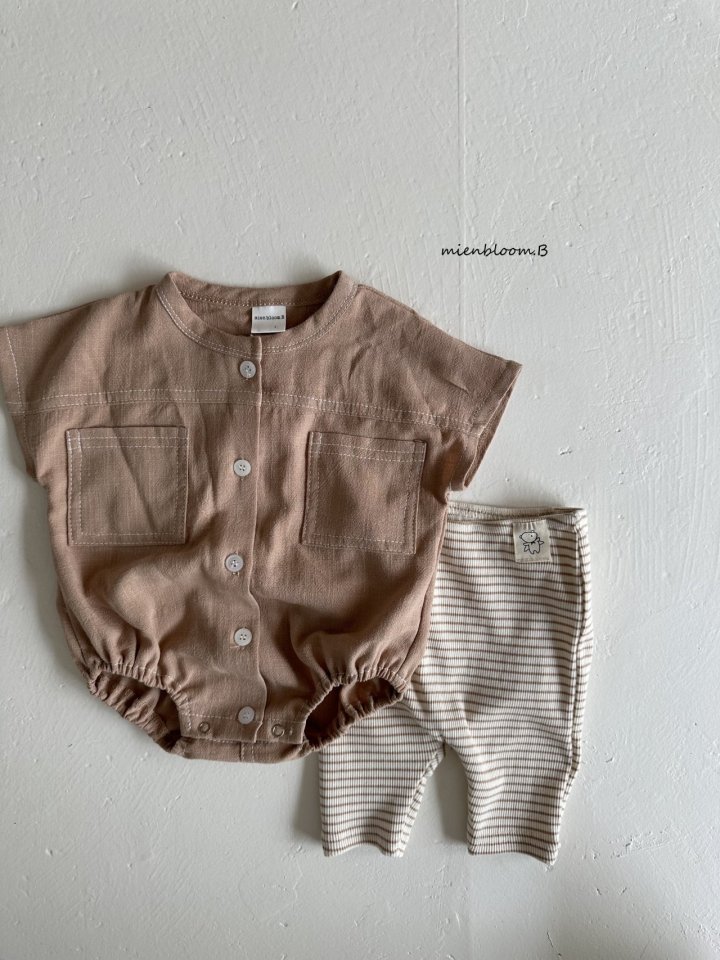 Mienbloom B - Korean Baby Fashion - #babyboutique - Bebe Summer Robin Pants - 9