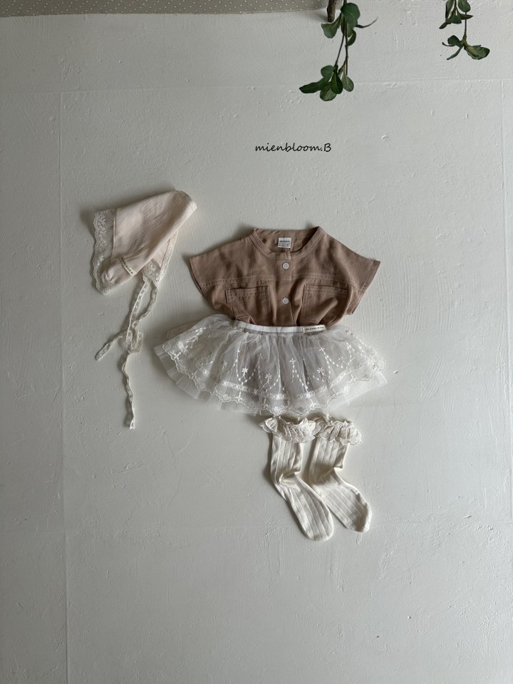 Mienbloom B - Korean Baby Fashion - #babyboutique - Bebe Ally Linen Suit - 7