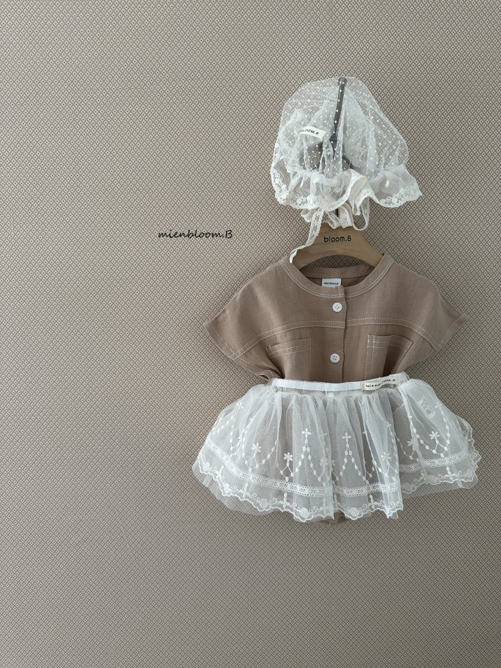 Mienbloom B - Korean Baby Fashion - #babyboutique - Bebe Ally Linen Suit - 8