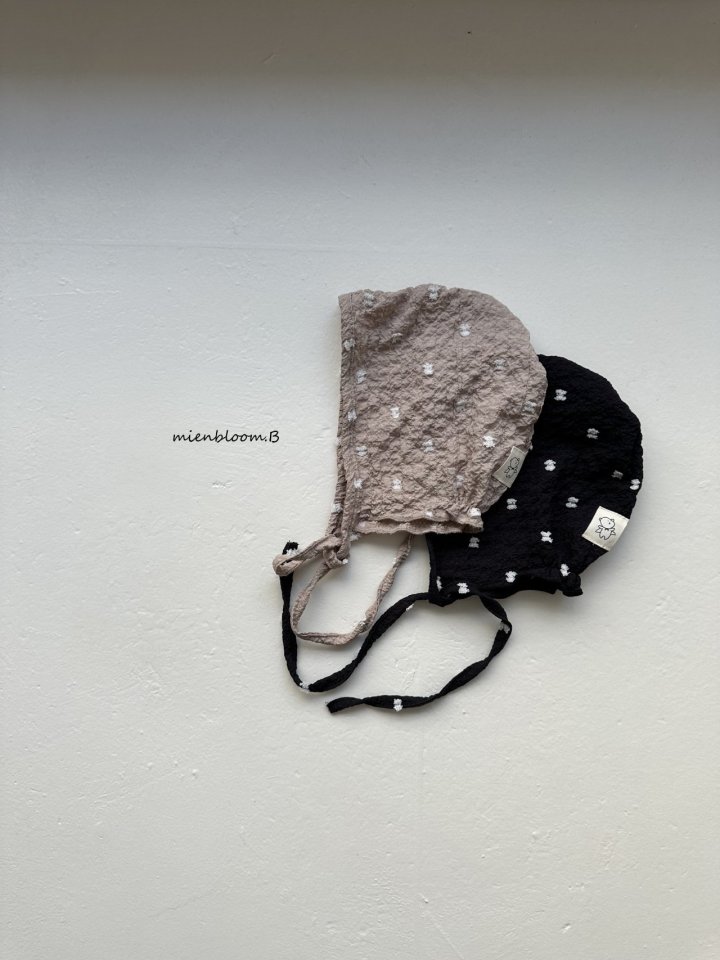 Mienbloom B - Korean Baby Fashion - #babyboutiqueclothing - Bebe Chubby Bonnet - 6