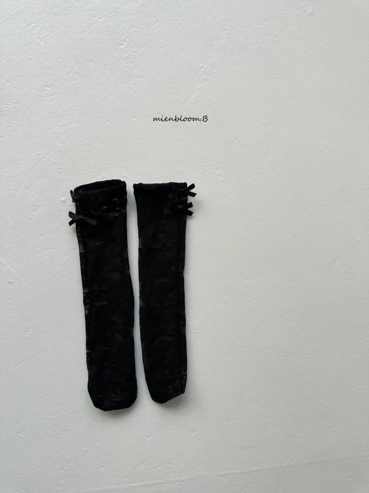 Mienbloom B - Korean Baby Fashion - #babyboutique - Bebe Lace Socks - 4